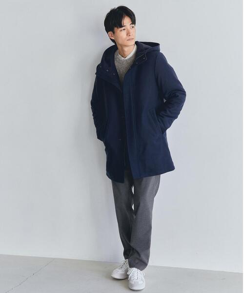 green label relaxing（グリーンレーベルリラクシング）の「メルトン フードコート（その他アウター・メンズ・モカ/ケリー/ロイヤルブルー・S/M/L/XL/XS）」の12枚目の写真