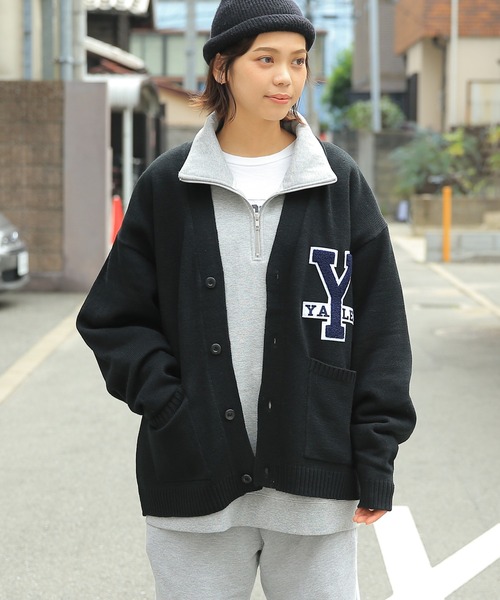 WAIPER.inc（ワイパーインク）の「YALE-066 KNIT LETTERD
