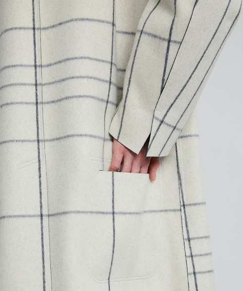 ETHOSENS(エトセンス)の「Cut off coat with Coat liner(チェスターコート・メンズ・キナリ・2/3)」の9枚目の写真