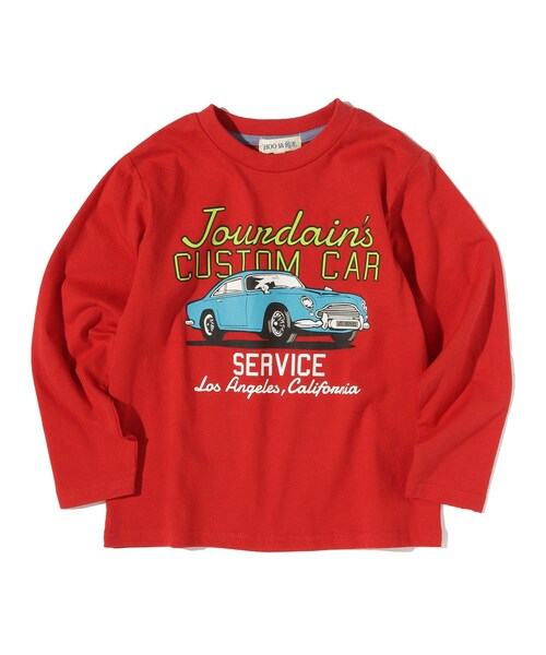 SHOO・LA・RUE（シューラルー）の「◆【110-140cm】BOYSアソートロンT（Tシャツ/カットソー・キッズ・アイボリー/ブルー/レッド系1/黄緑系・14/12/13/11）」の4枚目の写真