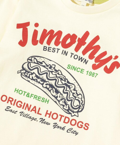 SHOO・LA・RUE（シューラルー）の「◆【110-140cm】BOYSアソートロンT（Tシャツ/カットソー・キッズ・アイボリー/ブルー/レッド系1/黄緑系・14/12/13/11）」の10枚目の写真