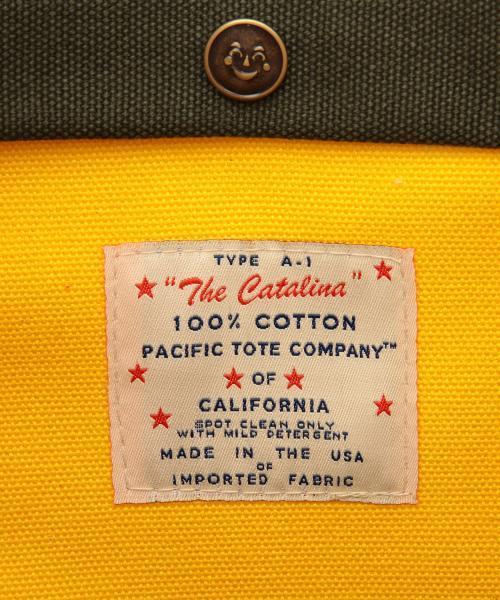 Ray BEAMS（レイビームス）の「◎PACIFIC TOTE COMPANY / "CATALINA" トートバッグ（トートバッグ・レディース・イエロー/グリーン/オリーブ・ONE SIZE）」の14枚目の写真