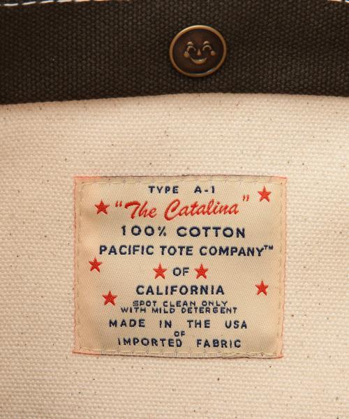 Ray BEAMS（レイビームス）の「◎PACIFIC TOTE COMPANY / "CATALINA" トートバッグ（トートバッグ・レディース・イエロー/グリーン/オリーブ・ONE SIZE）」の5枚目の写真