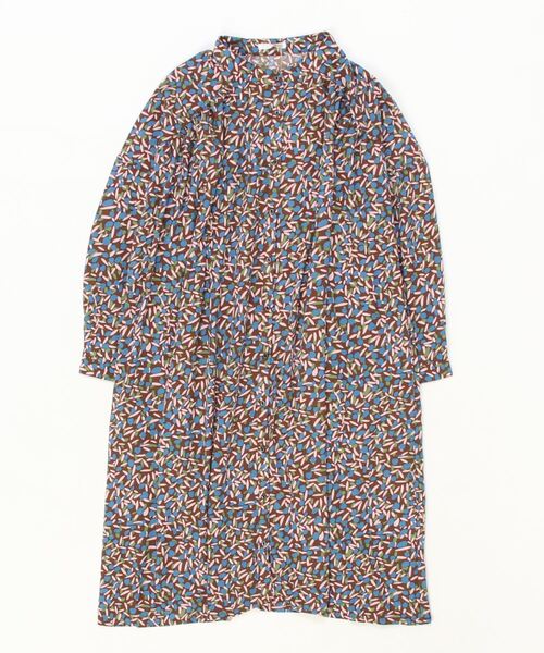 sandy（サンディー）の「【sandy】ヨーク切替えギャザーワンピース（ワンピース・レディース・ネイビー/ブラック/ブラウン/グレー・FREE）」の3枚目の写真