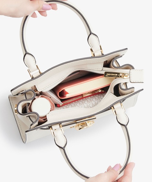 Michael Kors サッチェル エクストラスモール ハンドバッグ MICHAEL KORS｜AVRIL チータープリント カーフヘア レザー