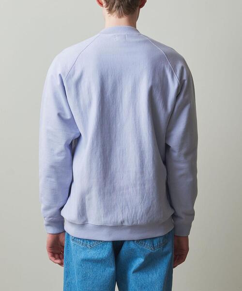 Steven Alan（スティーブンアラン）の「＜Steven Alan＞ URAKE FREEDOM SLEEVE HIGH CREW NECK SWEAT -BOLD/スウェット（スウェット・メンズ・ネイビー/ライトグレー/ライラック・XL/M/S/L）」の6枚目の写真