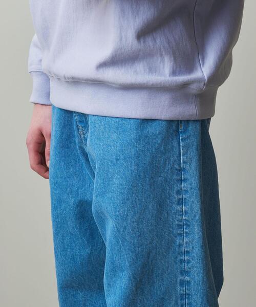 Steven Alan（スティーブンアラン）の「＜Steven Alan＞ URAKE FREEDOM SLEEVE HIGH CREW NECK SWEAT -BOLD/スウェット（スウェット・メンズ・ネイビー/ライトグレー/ライラック・XL/M/S/L）」の9枚目の写真