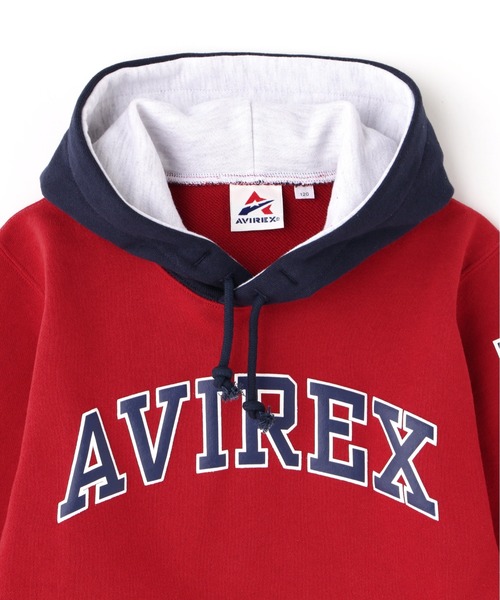 AVIREX（アヴィレックス）の「【KID'S/キッズ】ARCH LOGO HOODIE / アーチ ロゴ フーディ / AVIREX / アヴィレックス（パーカー・キッズ・ネイビー/レッド/グレー系その他3・120/100/140）」の8枚目の写真