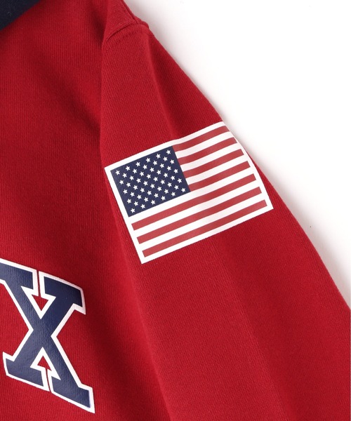 AVIREX（アヴィレックス）の「【KID'S/キッズ】ARCH LOGO HOODIE / アーチ ロゴ フーディ / AVIREX / アヴィレックス（パーカー・キッズ・ネイビー/レッド/グレー系その他3・120/100/140）」の10枚目の写真