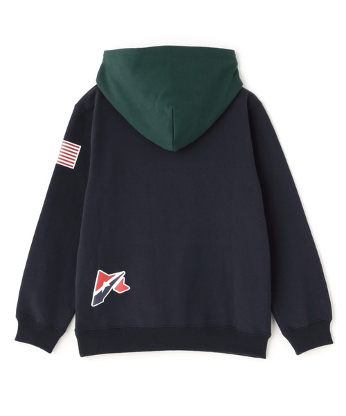 AVIREX（アヴィレックス）の「【KID'S/キッズ】ARCH LOGO HOODIE / アーチ ロゴ フーディ / AVIREX / アヴィレックス（パーカー・キッズ・ネイビー/レッド/グレー系その他3・120/100/140）」の16枚目の写真