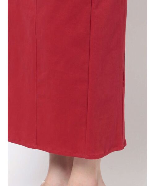 LAGUNAMOON（ラグナムーン）の「サイドベルトタイトスカート（スカート・レディース・カーキ/レッド/アイボリー・SMALL/MEDIUM）」の10枚目の写真