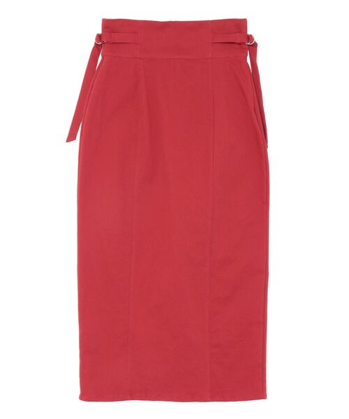 LAGUNAMOON（ラグナムーン）の「サイドベルトタイトスカート（スカート・レディース・カーキ/レッド/アイボリー・SMALL/MEDIUM）」の22枚目の写真