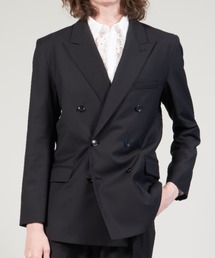 Galaabend タキシードクロス3ピース ブラウンSサイズ GalaabenD - GalaabenD タキシードクロススペンサーロング