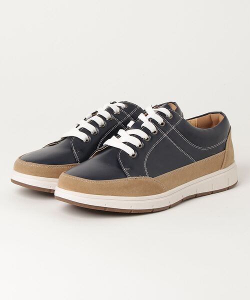 AAA+（サンエープラス）の「ローカットスニーカー（その他シューズ・メンズ・ワイン/ブラック/ホワイト/ブラウン/ネイビー・43/41/44/42/40/39）」の4枚目の写真