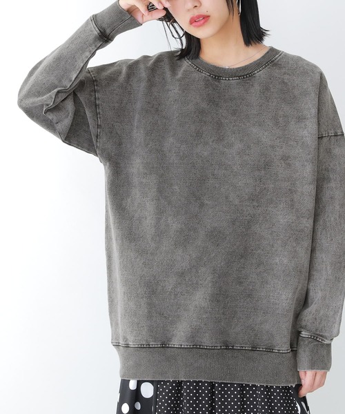 osharewalker（オシャレウォーカー）の「【廃盤】『カットデニムプルオーバー』（スウェット・メンズ・ネイビー/ブラック/ブルー・2/1）」の5枚目の写真