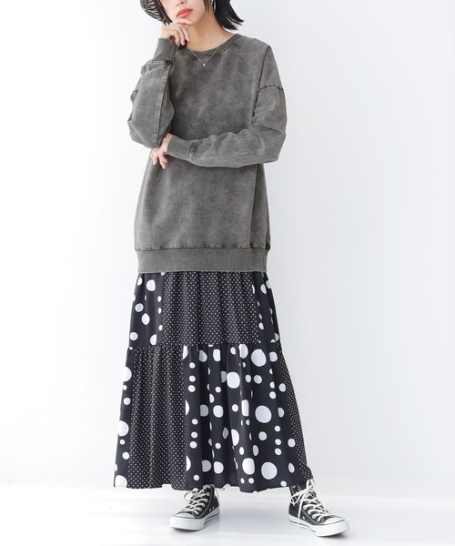 osharewalker（オシャレウォーカー）の「【廃盤】『カットデニムプルオーバー』（スウェット・メンズ・ネイビー/ブラック/ブルー・2/1）」の6枚目の写真