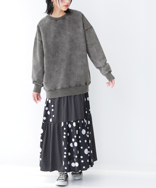 osharewalker（オシャレウォーカー）の「【廃盤】『カットデニムプルオーバー』（スウェット・メンズ・ネイビー/ブラック/ブルー・2/1）」の7枚目の写真