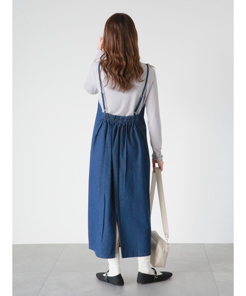 ehka sopo（エヘカソポ）の「シアーチェックカットソー（Tシャツ/カットソー・レディース・オフホワイト/モカ/グリーン/グレー・ﾌﾘ-）」の11枚目の写真