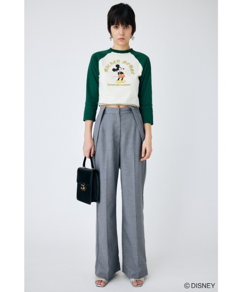 MOUSSY（マウジー）の「SUSPENDER WIDE パンツ（その他パンツ・レディース・グレー/ライトベージュ/ダークネイビー・1/2）」の12枚目の写真