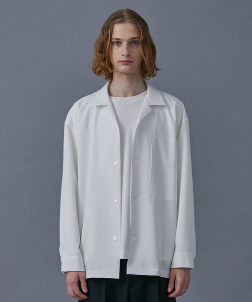 パプリカ様【カラー】ブロードシャツ プルオーバー　ドッキング　グリーン　1　個性 袖表面ドッキングカットプルオーバー/Green Parks（グリーン