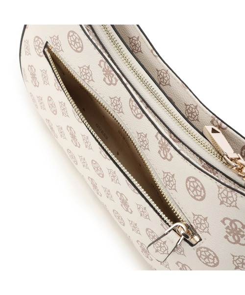 Guess(ゲス)の「GUESS X BRANDALISED(R) WITH GRAFFITI BY BANKSY Top Zip Shoulder Bag(ショルダーバッグ・レディース・クリーム・ONE SIZE)」の13枚目の写真