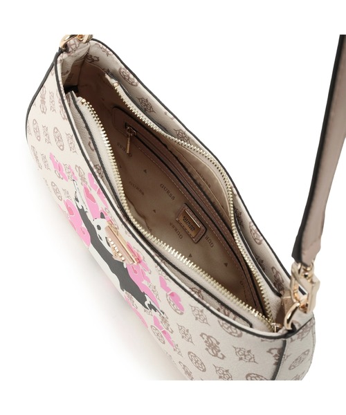 Guess(ゲス)の「GUESS X BRANDALISED(R) WITH GRAFFITI BY BANKSY Top Zip Shoulder Bag(ショルダーバッグ・レディース・クリーム・ONE SIZE)」の14枚目の写真