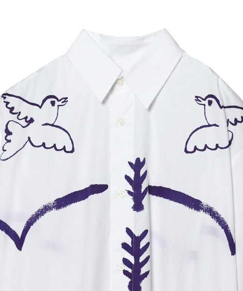 Carne Bollente（カルネボレンテ）の「Carne Bollente Wild Wild West CL2311006（シャツ/ブラウス・レディース・ホワイト・MEDIUM/X-SMALL）」の4枚目の写真