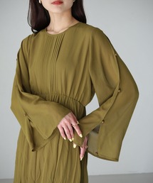 cheriella | 【cheriella】WEB限定スリットクリンクルワンピース(ドレス)