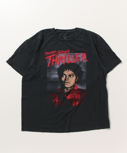 THRIFTY LOOK（スリフティールック）の「THRIFTY LOOK/スリフティールック THRIFTY'MICHAEL JACKSON'TEE（Tシャツ/カットソー・メンズ・ブラック系1/ブラック/ブラック系・LARGE/X-LARGE/MEDIUM）」の3枚目の写真