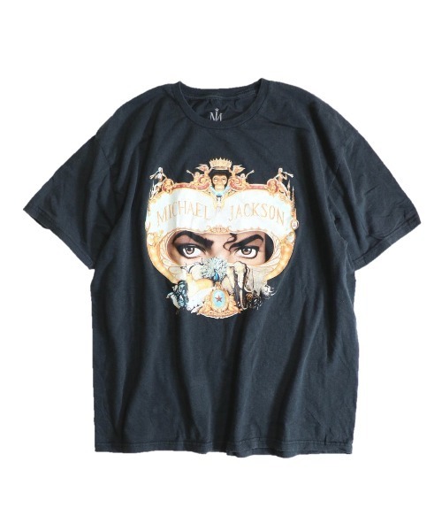 THRIFTY LOOK（スリフティールック）の「THRIFTY LOOK/スリフティールック THRIFTY'MICHAEL JACKSON'TEE（Tシャツ/カットソー・メンズ・ブラック系1/ブラック/ブラック系・LARGE/X-LARGE/MEDIUM）」の2枚目の写真