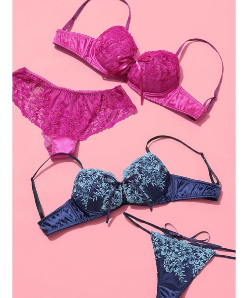 Ravijour(ラヴィジュール)の「ビタークロス ホットリフト ブラ(B~Cカップ)(ブラジャー・レディース・ピンク/ネイビー/ブラック/ピンク系その他/マスタード・C65/B65/C70/B70/B75/C75/C60/B60)」の15枚目の写真