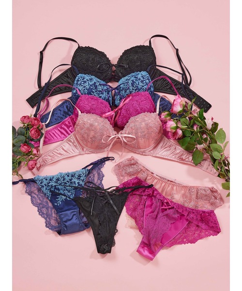 Ravijour(ラヴィジュール)の「ビタークロス ホットリフト ブラ(B~Cカップ)(ブラジャー・レディース・ピンク/ネイビー/ブラック/ピンク系その他/マスタード・C65/B65/C70/B70/B75/C75/C60/B60)」の16枚目の写真