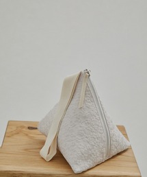 SALON adam et rope' | エッセンシャルフラワージャガードテトラポーチ/ハンドバッグ(ハンドバッグ)