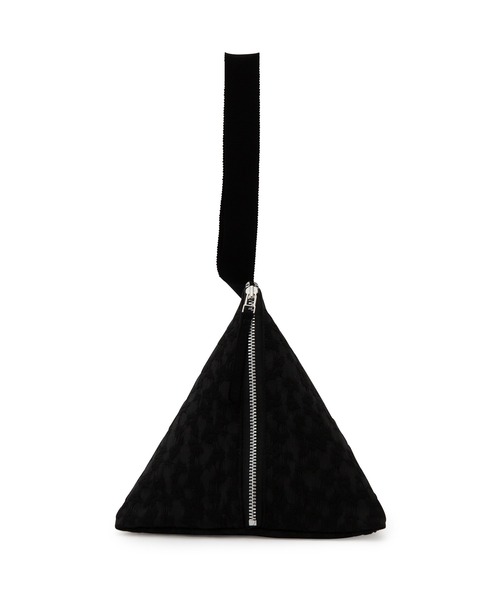 SALON adam et rope'(サロン アダム エ ロペ)の「エッセンシャルフラワージャガードテトラポーチ/ハンドバッグ(ハンドバッグ・レディース・ベージュ/ブラック・FREE)」の7枚目の写真