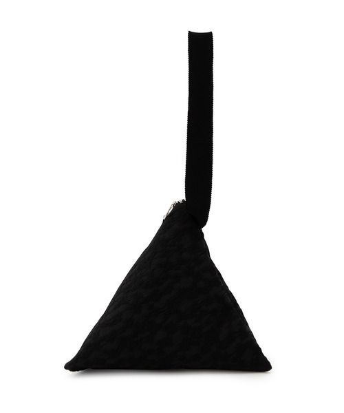 SALON adam et rope'(サロン アダム エ ロペ)の「エッセンシャルフラワージャガードテトラポーチ/ハンドバッグ(ハンドバッグ・レディース・ベージュ/ブラック・FREE)」の8枚目の写真