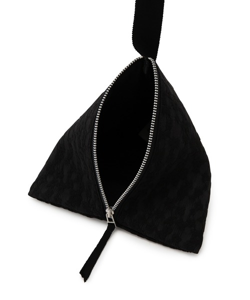 SALON adam et rope'(サロン アダム エ ロペ)の「エッセンシャルフラワージャガードテトラポーチ/ハンドバッグ(ハンドバッグ・レディース・ベージュ/ブラック・FREE)」の16枚目の写真