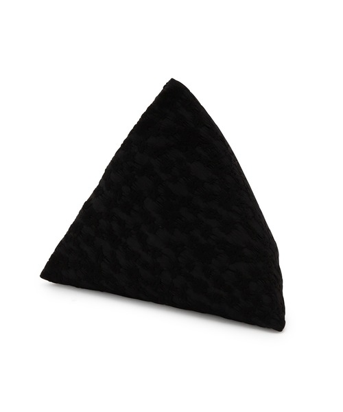 SALON adam et rope'(サロン アダム エ ロペ)の「エッセンシャルフラワージャガードテトラポーチ/ハンドバッグ(ハンドバッグ・レディース・ベージュ/ブラック・FREE)」の4枚目の写真