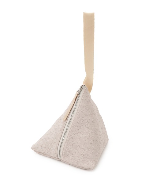 SALON adam et rope'(サロン アダム エ ロペ)の「エッセンシャルフラワージャガードテトラポーチ/ハンドバッグ(ハンドバッグ・レディース・ベージュ/ブラック・FREE)」の10枚目の写真