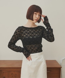 INSIIS（インシス）の「バックオープン2wayレーストップス（Tシャツ/カットソー）」
