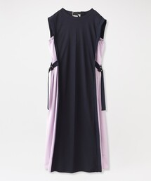 LOVELESS | サイドベルトテレココンビドレス(ワンピース)