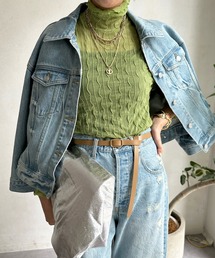 ウェーブ柄シアータートル