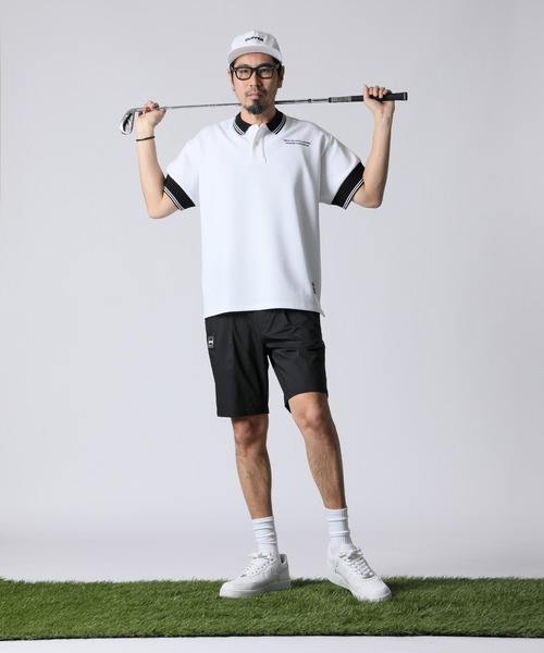 The DUFFER of ST.GEORGE（ザダファーオブセントジョージ）の「〔BLACK LABEL〕"A-PACK" UTILITY NYLON SHORTS：ナチュラルストレッチ ナイロン ショートパンツ（その他パンツ・メンズ・ブラック・X-LARGE/LARGE/MEDIUM/SMALL）」の11枚目の写真