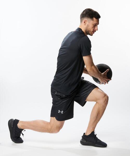 UNDER ARMOUR（アンダーアーマー）の「UAアイソチル ショーツ（トレーニング/メンズ）（その他パンツ・メンズ・ブラック・XXL/S/3XL/XL/M/L）」の2枚目の写真