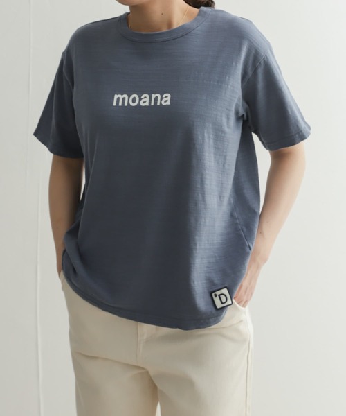 URBAN RESEARCH DOORS（アーバンリサーチドアーズ）の「melelana 半袖T-shirts（Tシャツ/カットソー・レディース・チャコールグレー/ブルー/ホワイト・ONE）」の6枚目の写真