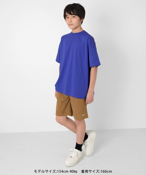 GLAZOS（グラソス）の「【接触冷感】バックグラフィック発泡プリントビッグ半袖Tシャツ（Tシャツ/カットソー・キッズ・ブラウン/ブラック/カーキ/ホワイト/ロイヤルブルー/インディゴブルー/イエロー・130cm/170cm/160cm/140cm/150cm）」の13枚目の写真