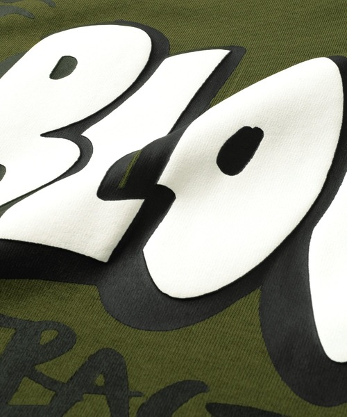 GLAZOS（グラソス）の「【接触冷感】バックグラフィック発泡プリントビッグ半袖Tシャツ（Tシャツ/カットソー・キッズ・ブラウン/ブラック/カーキ/ホワイト/ロイヤルブルー/インディゴブルー/イエロー・130cm/170cm/160cm/140cm/150cm）」の21枚目の写真