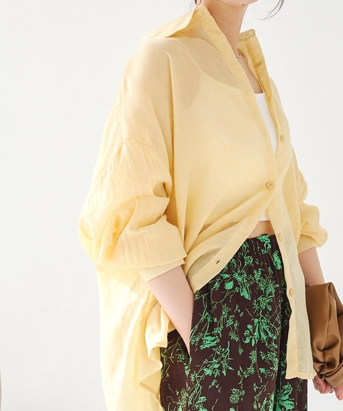 KOBE LETTUCE（コウベレタス）の「ショート丈カップ付きキャミソール（キャミソール・レディース・オフホワイト/ブラック/ブラウン/杢グレー/アイボリー系・FREE）」の9枚目の写真