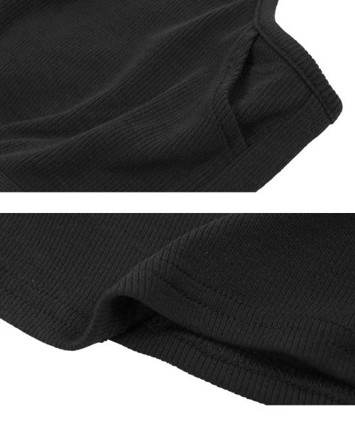 KOBE LETTUCE（コウベレタス）の「ショート丈カップ付きキャミソール（キャミソール・レディース・オフホワイト/ブラック/ブラウン/杢グレー/アイボリー系・FREE）」の18枚目の写真