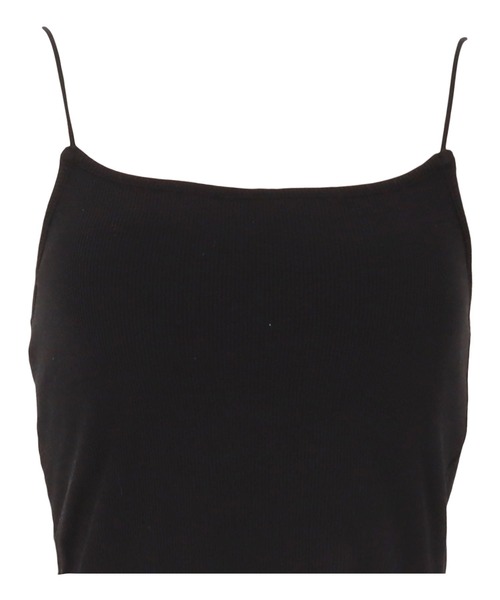 KOBE LETTUCE（コウベレタス）の「ショート丈カップ付きキャミソール（キャミソール・レディース・オフホワイト/ブラック/ブラウン/杢グレー/アイボリー系・FREE）」の15枚目の写真