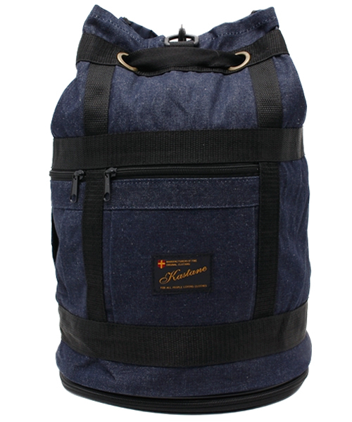 Kastane（カスタネ）の「【Kasatne】KastaneBackPack（バックパック/リュック・レディース・インディゴブルー/ブラック・FREE）」の2枚目の写真